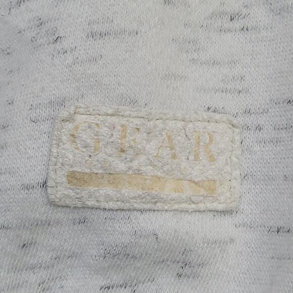 Vintage 1991 Anaheim Sweatshirt Women L/XL 24x23 Ringer Baggy - Picture 2 of 15